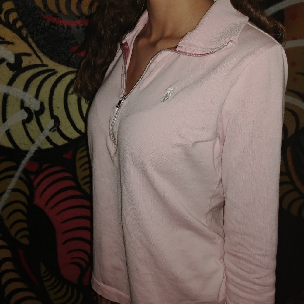 Pink polo